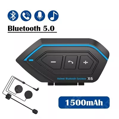 Bluetooth Headset For Motorcycle X6 • $61.63