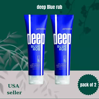 Deep Blue Rub Proprietary Essential Oil Blend Creamexp 2025  PACK OF 2 • $36.75