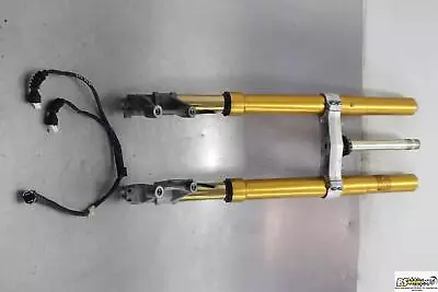 2016 Yamaha Yzf R1m Front Forks Ohlins Shock Suspension Triple Fork 15-19 R1 M  • $999.99