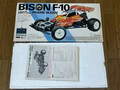 NIKKO Frame Buggy Bison F-10 1/10 Scale RC Nikko Vintage Radio Controll Car Toy • $1375.88