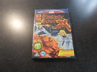 Fantastic Four Season 1 DVD Episodes 1-2 Marvel Aniamted Series In Exc Cond!! • £1.39