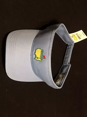 Masters Official Unisex Adjustable Blue Performance Golf Visor NWT • $29.99