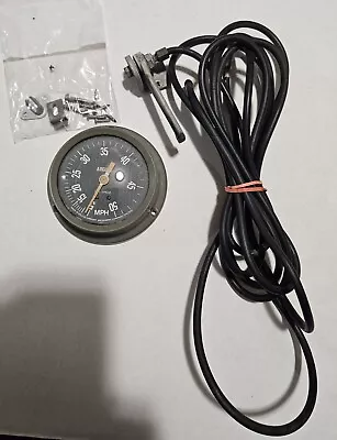 Vintage  Boat Speedometer - AIRGUIDE-SEA SPEED Grey Complete Set Up • $10