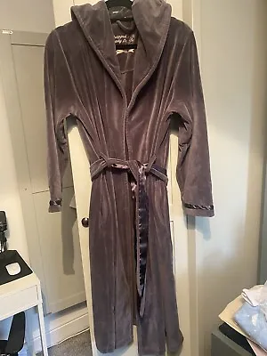 £20 • Buy Womens Ted Baker Purple Velour Dressing Gown Size S 8/10