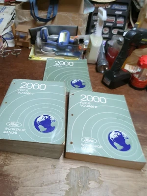 $38 • Buy 2000 Ford Focus Workshop Service Repair Manuals Original Set Books