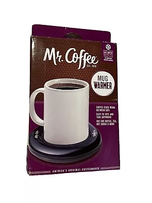 Mr. Coffee Tea Soup Hot Beverages MWBLK Mug Warmer For Office Home Use NEW • $18