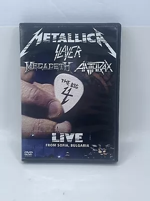 Big 4: Live From Sofia Bulgaria: Metallica (DVD) Music Concert • $20.36