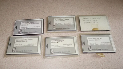 $65 • Buy Wandel & Goltermann DS PCMCIA Software 6 Cards Vintage AS-IS  Free Ship    UD1