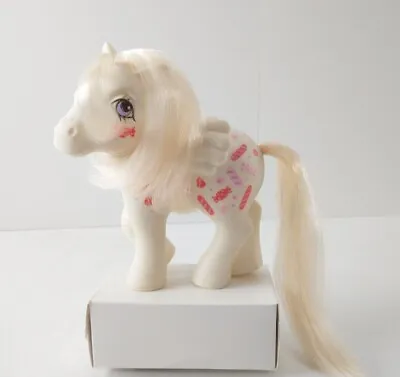 Vintage 1984 My Little Pony TWICE AS FANCY YUM YUM Pegasus Horse Toy Figure RARE • $90