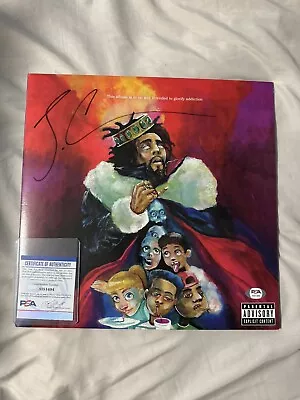 J Cole Kod Signed Vinyl PSA Certified • $279.99