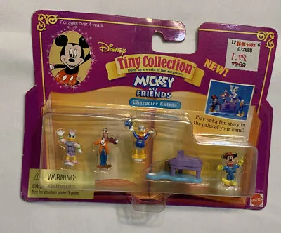 Mattel Polly Pocket DISNEY Tiny Collection Mickey Character FIGURE PACK 1998 • $75.86