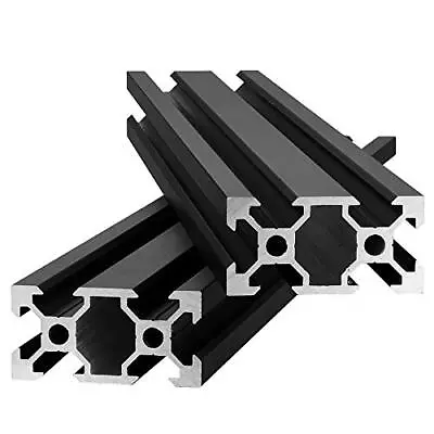 2pcs 150mm V Slot 2040 Aluminum Extrusion European Standard Anodized Linear Rail • $15.58