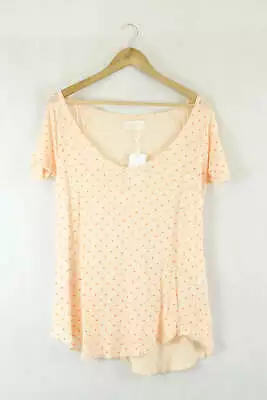 Zara Pink Polka Dot T-Shirt M By Reluv Clothing • $9.91