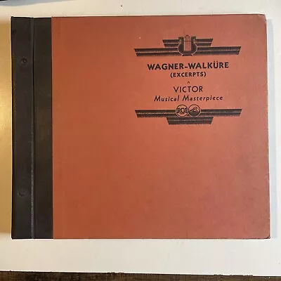 12  78 RPM Set (4) Leopold Stokowski-Wagner Walkure Excerpts/Victrola AM 248 • $50