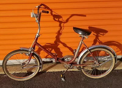 RARE Vintage Luxus Jaguar Folding Bicycle Bike German Germany  • $559.20