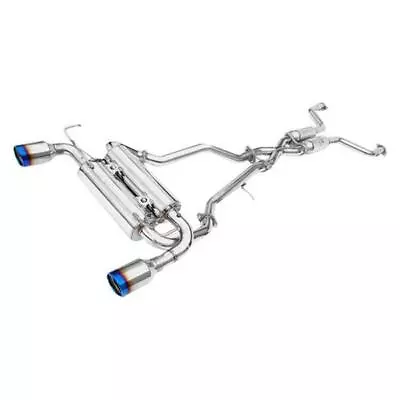 Invidia Gemini Catback Exhaust For Infiniti G35 Coupe W/ Rolled Titanium Tips • $1137.62