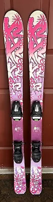 100 Cm K2 Luv Bug Girl's Skis Bindings + Boots (optional Sizes) • $112.50