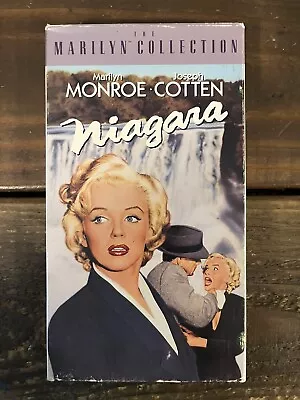 MARILYN MONROE VHS Niagara VHS 1980 Marilyn Video Tape Vtg Marilyn Movie Retro • $7