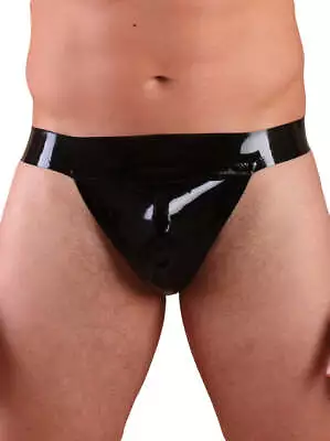 Honour Black Latex Rubber Jock Strap • £27.99