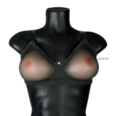 Bra For Silicone Breast Forms 36 38 40 42 44 Pocket Form B C D E White Black Red • $34.04