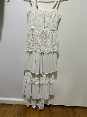 $75 • Buy Alice Mccall Lace Maxi Dress Size 4