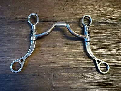 Horse Tack - 5” Toklat Myler Hinged Port Western Bit  • $150