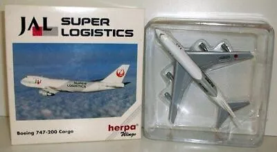 Herpa 1/500 - 502481 Boeing 747-200 - Jal Super Logistics • $37.88