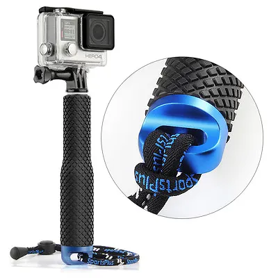 19  Portable Extendable Monopod Handheld Pole Selfie Stick For GoPro Hero 4 3 3+ • £12.59