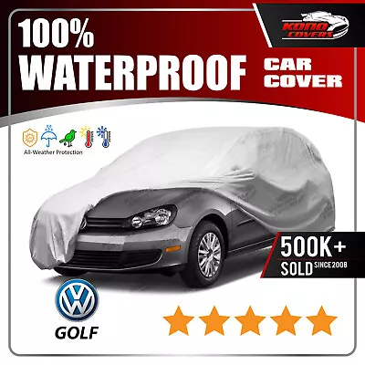 $55.95 • Buy Volkswagen Golf 6 Layer Car Cover Fitted Outdoor Water Proof Rain Snow Sun Dust