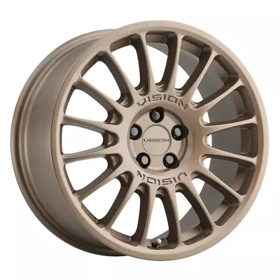 Vision 15x7 Wheel Bronze 477 Monaco 5x112 +38mm Aluminum Rim • $128.99