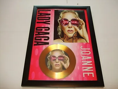 Lady Gaga    Signed  Disc  Framed  8 • £18.90