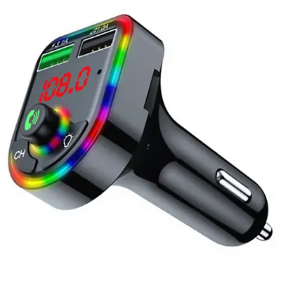 Bluetooth 5.0 Car Wireless FM Transmitter MP3 Adapter USB Fast Charger Handsfree • $11.60