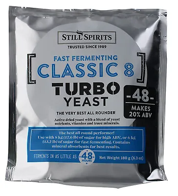 Still Spirits Classic Turbo Yeast 48 Hour • $8.94