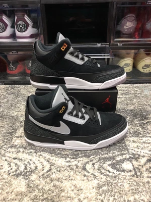 $395 • Buy Nike Air Jordan 3 Retro Th  Black Cement Gold  -size 10 Mens Us -bnib -deadstock
