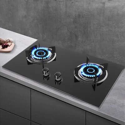 £84.99 • Buy Household Double 2  Built In Liquefied Gas Hob Stove Kitchen Cook Outdoor