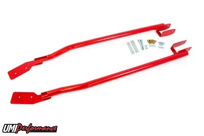 93-2002 Camaro Firebird BOLT-IN Tubular Subframe Connectors UMI RED *2002 • $349.99