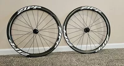 Zipp 302 Carbon Clincher Disc Brake Wheelset Shimano/SRAM 11 Speed • $260