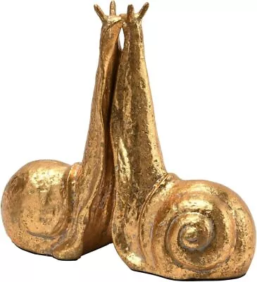 Decorative Cast Metal Snail Bookends • $53