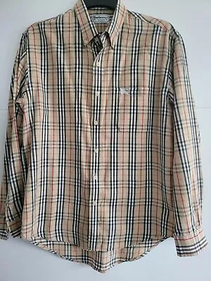 £80 • Buy Burberry Nova Check (Large) Long Sleeve Shirt - Exc Cond