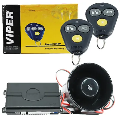 Viper 3100V 1-Way Security System Keyless Entry Car Alarm System NEW • $59.99