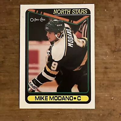 Mike Modano 1990 O-Pee-Chee RC #348 Minnesota North Stars Rookie  Dallas Stars • $0.99