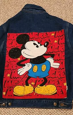 Vintage Disney Mickey Mouse         Jean Jacket Medium • $11