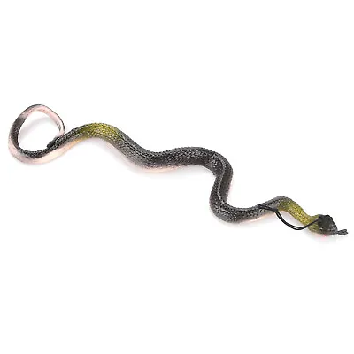 16  Real Rubber Toy Fake Snake Safari Garden Prop Joke Prank Halloween Gift • £3.52