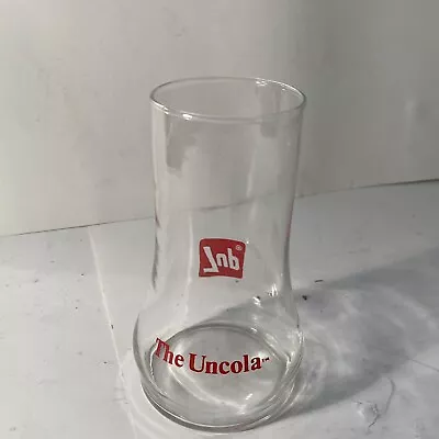 7UP Upside Down Glass - The Uncola - Coca Cola 7-Up 1970s Vintage Glass Seven Up • $9.99