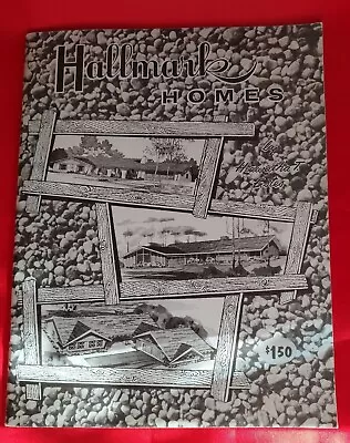 Hallmark Homes Hiawatha T Estes Drawings & House Floor Plans Mid Century 1976 • $25