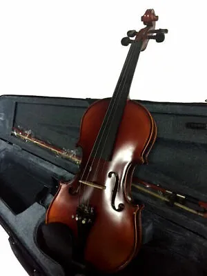$130 • Buy New 4/4 Full Size Vintage Dark Flamed Concert Violin/fiddle-german