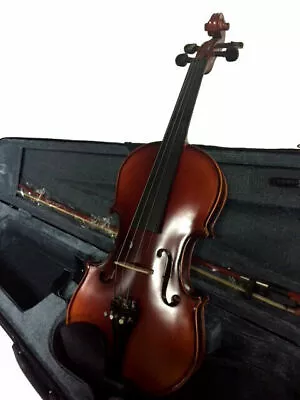 New 4/4 Full Size Vintage Dark Flamed Concert Violin/fiddle-german • $122.54