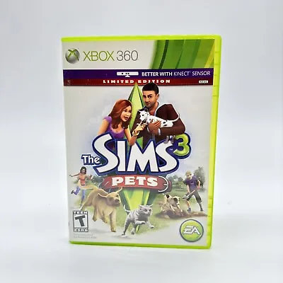 $4.99 • Buy The Sims 3: Pets Xbox 360 - Game & Case