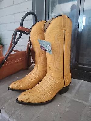 New El General Crocodile Women's Boots Size 6.5 • $75