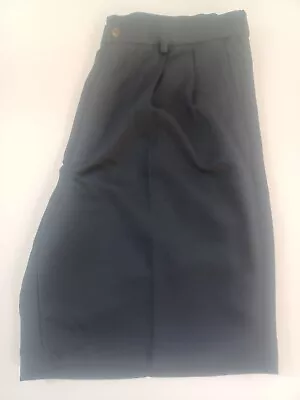 Haggar Men's Black Polyester Khaki Shorts Size 38 Inseam 9  • $15.99